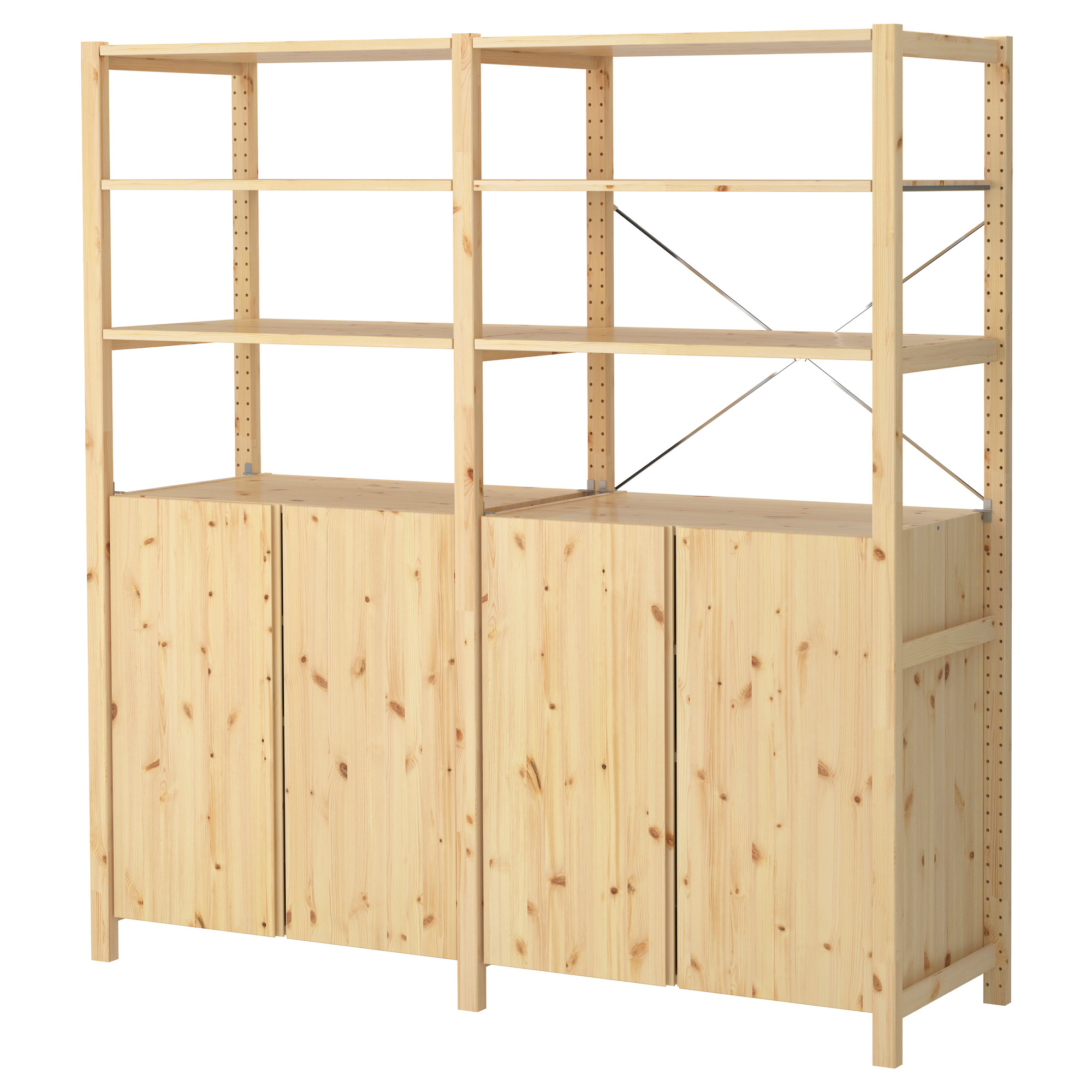 IVAR 2 sections/shelves/cabinet