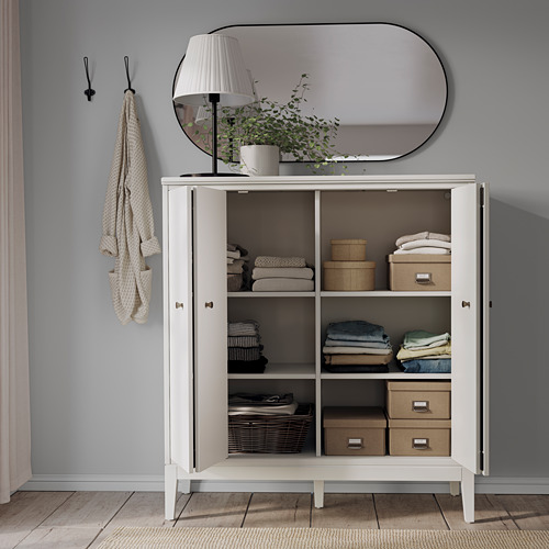 IDANÄS cabinet with bi-folding doors