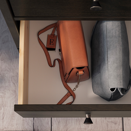 IDANÄS - 抽屜櫃/4抽, 深棕色 上色 | IKEA 線上購物 - PE794459_S4