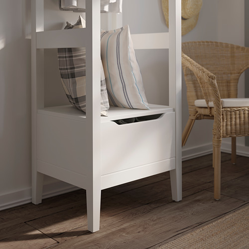IDANÄS - 開放式衣櫃/衣櫥, 白色 | IKEA 線上購物 - PE794476_S4
