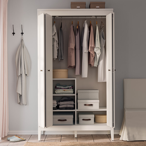 IDANÄS - 衣櫃/衣櫥組合, 白色 | IKEA 線上購物 - PE794475_S4