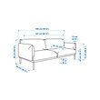 ÄPPLARYD 2-seat sofa