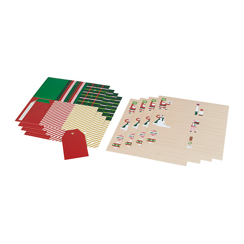 VINTERFINT - label, set of 48, christmas motifs, christmas motifs | IKEA Taiwan Online - PE985239_S4