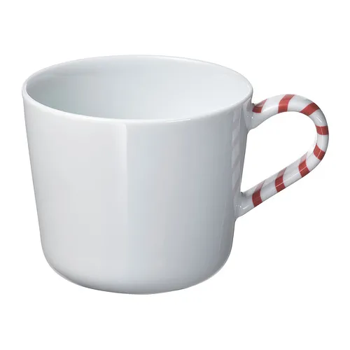 VINTERFINT - mug, white/red, 36 cl | IKEA Taiwan Online - PE985243_S4