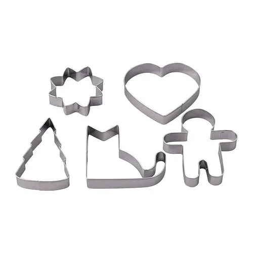 VINTERFINT - pastry cutter, set of 5, mixed shapes stainless steel | IKEA Taiwan Online - PE985251_S4