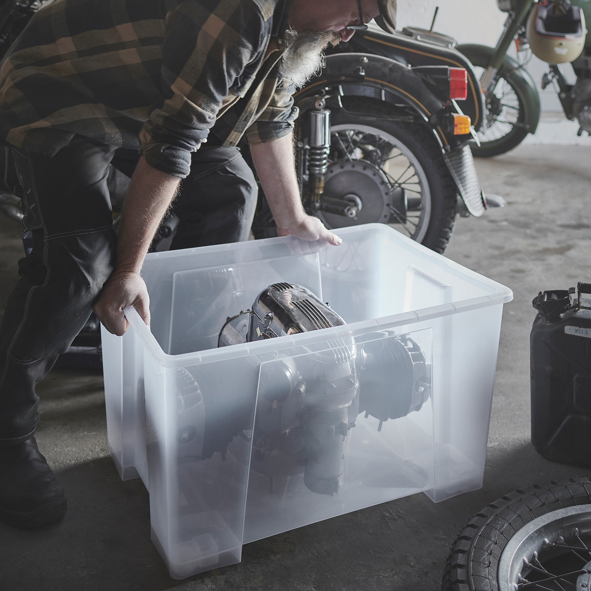 Samla 收納盒 透明 Ikea 線上購物