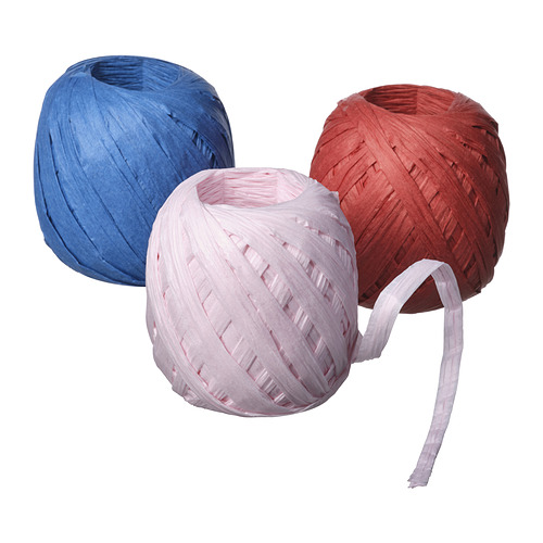 VINTERFINT - ribbon, pink/red/blue, 20 m | IKEA Taiwan Online - PE985264_S4