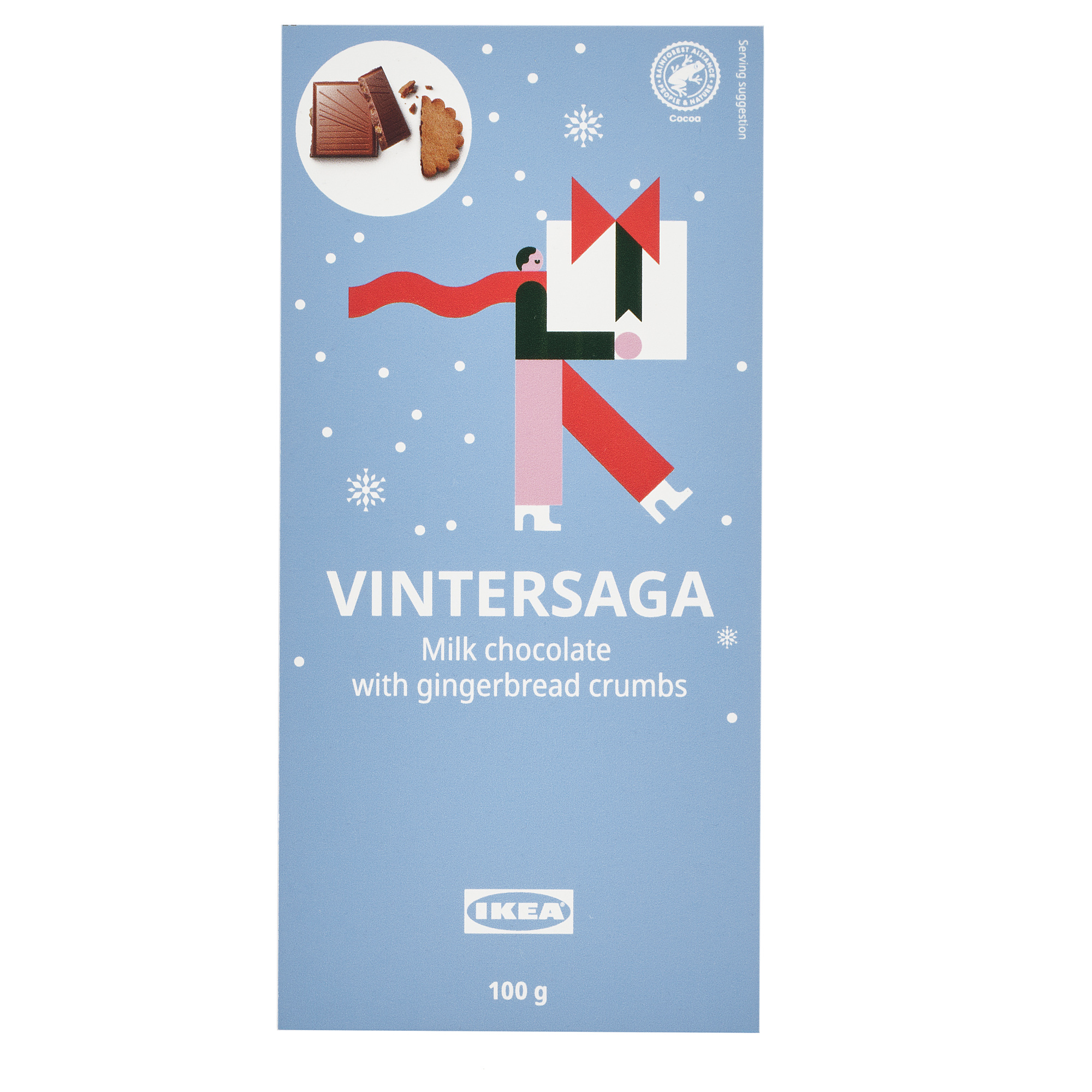 VINTERSAGA milk chocolate tablet