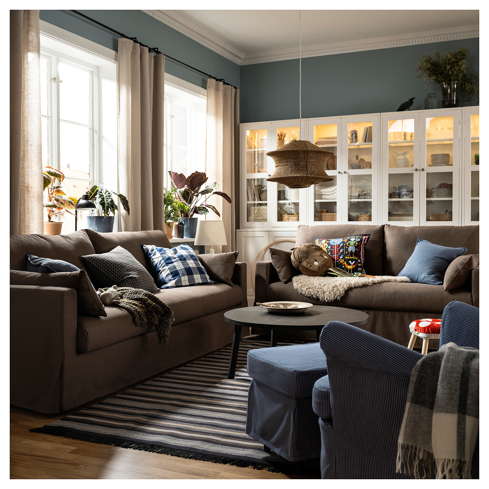 HYLTARP 三人座沙發