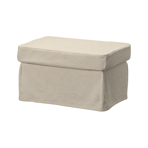 STRANDMON - slipcover for footstool, Risane natural | IKEA Taiwan Online - PE840133_S4