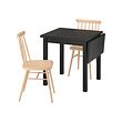 NORDVIKEN/HÖGVED table and 2 chairs