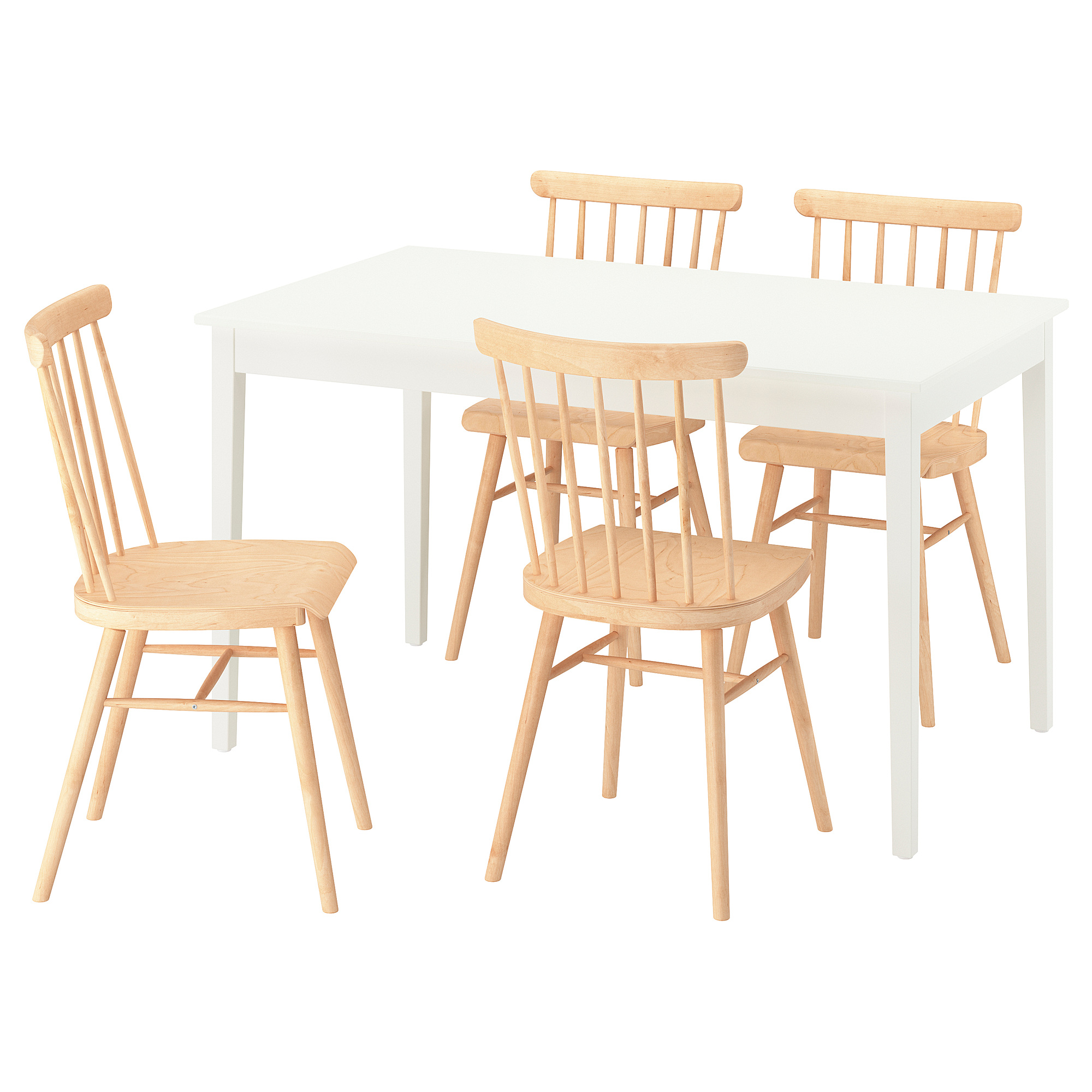 NÄSINGE/HÖGVED table and 4 chairs