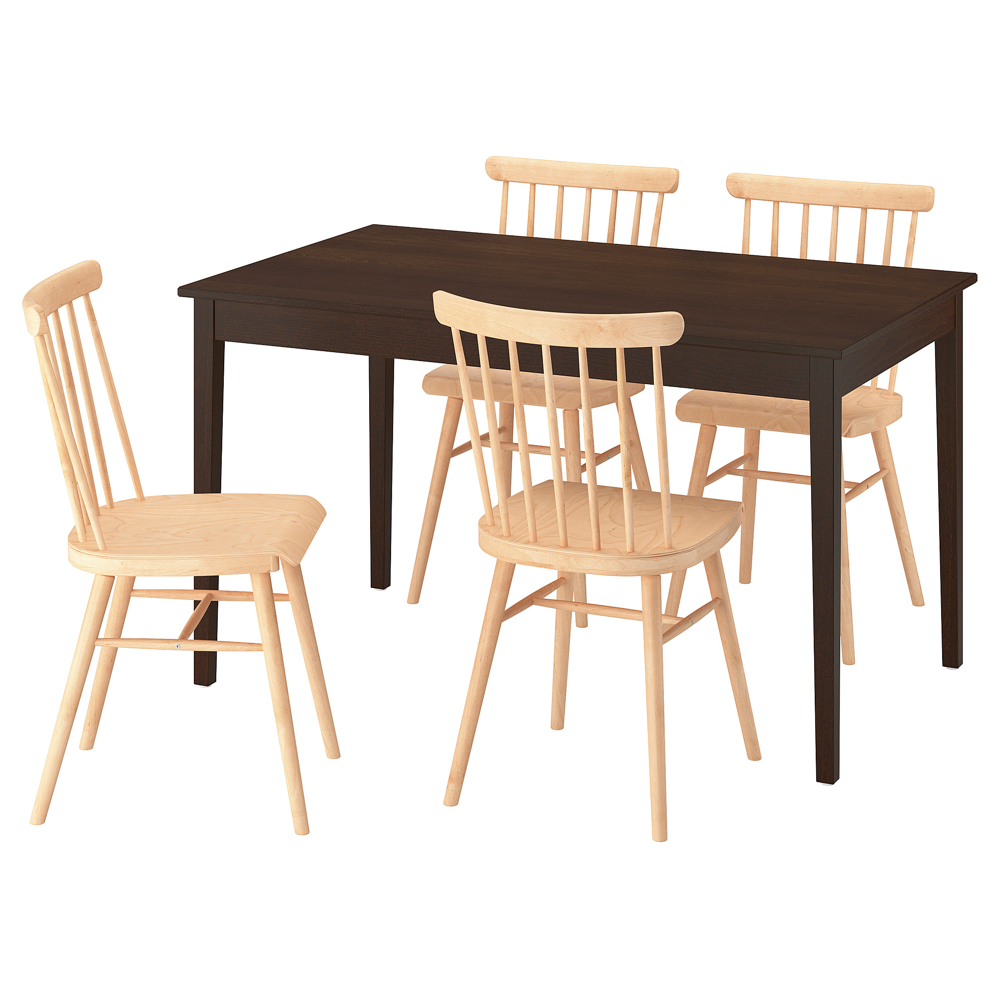 NÄSINGE/HÖGVED table and 4 chairs