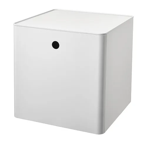 KUGGIS - 附蓋收納盒, 白色, 32x32x32 公分 | IKEA 線上購物 - PE880451_S4