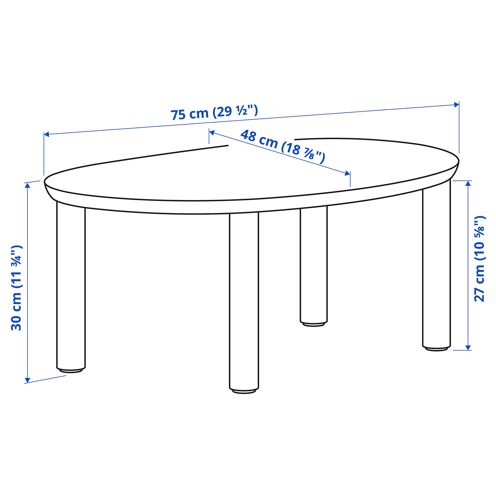 ÖRTRÄSK coffee table
