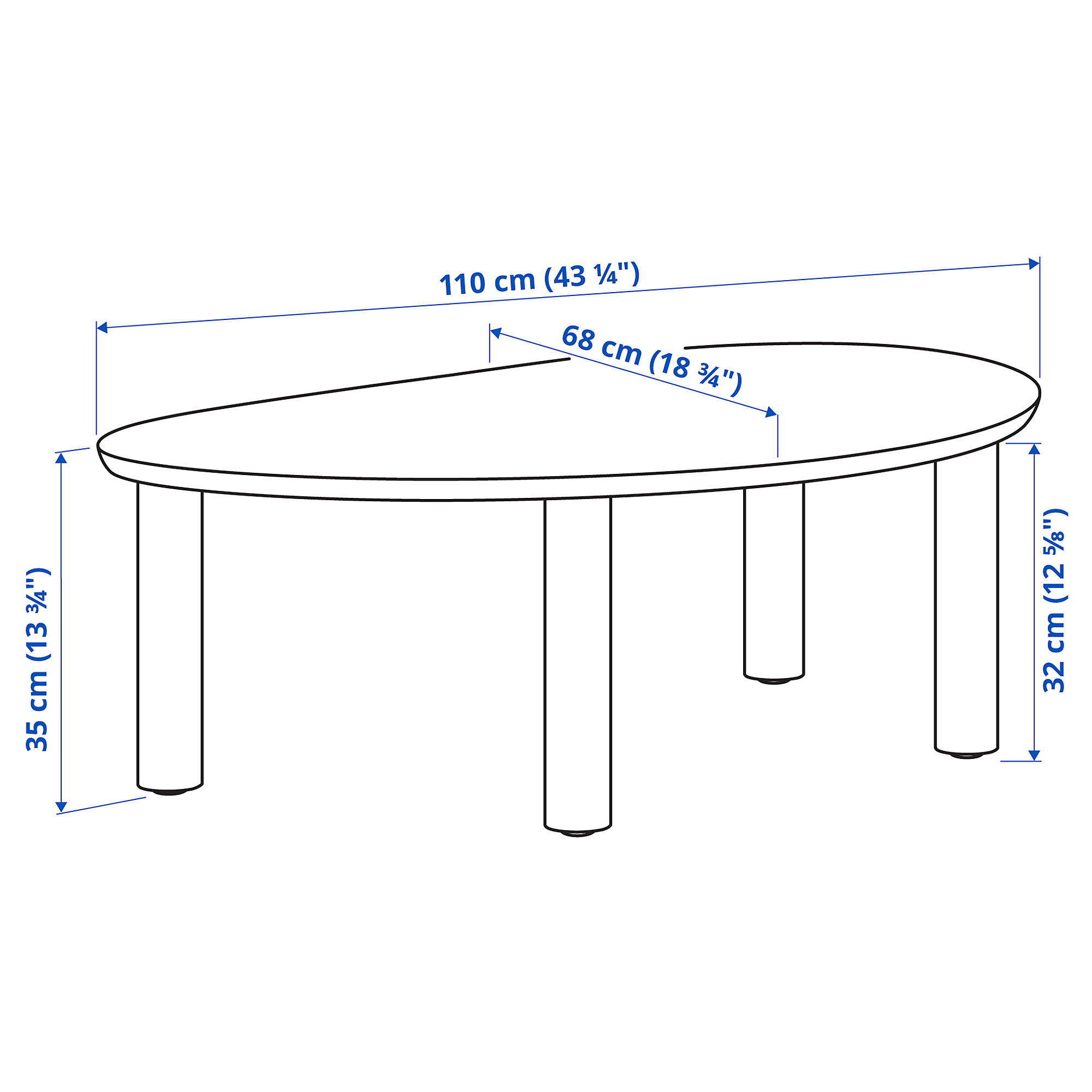 ÖRTRÄSK coffee table