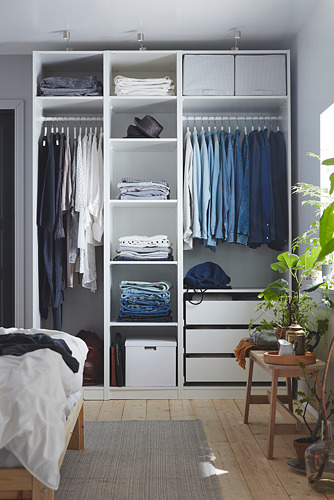 PAX - 衣櫃/衣櫥框架, 白色 | IKEA 線上購物 - PH173532_S4