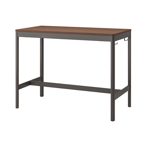 IDÅSEN - table, brown/dark grey | IKEA Taiwan Online - PE794641_S4
