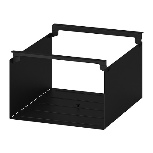 ENHET - 懸掛式層架隔板, 碳黑色, 26x28x15 公分 | IKEA 線上購物 - PE880446_S4