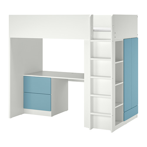 SMÅSTAD loft bed
