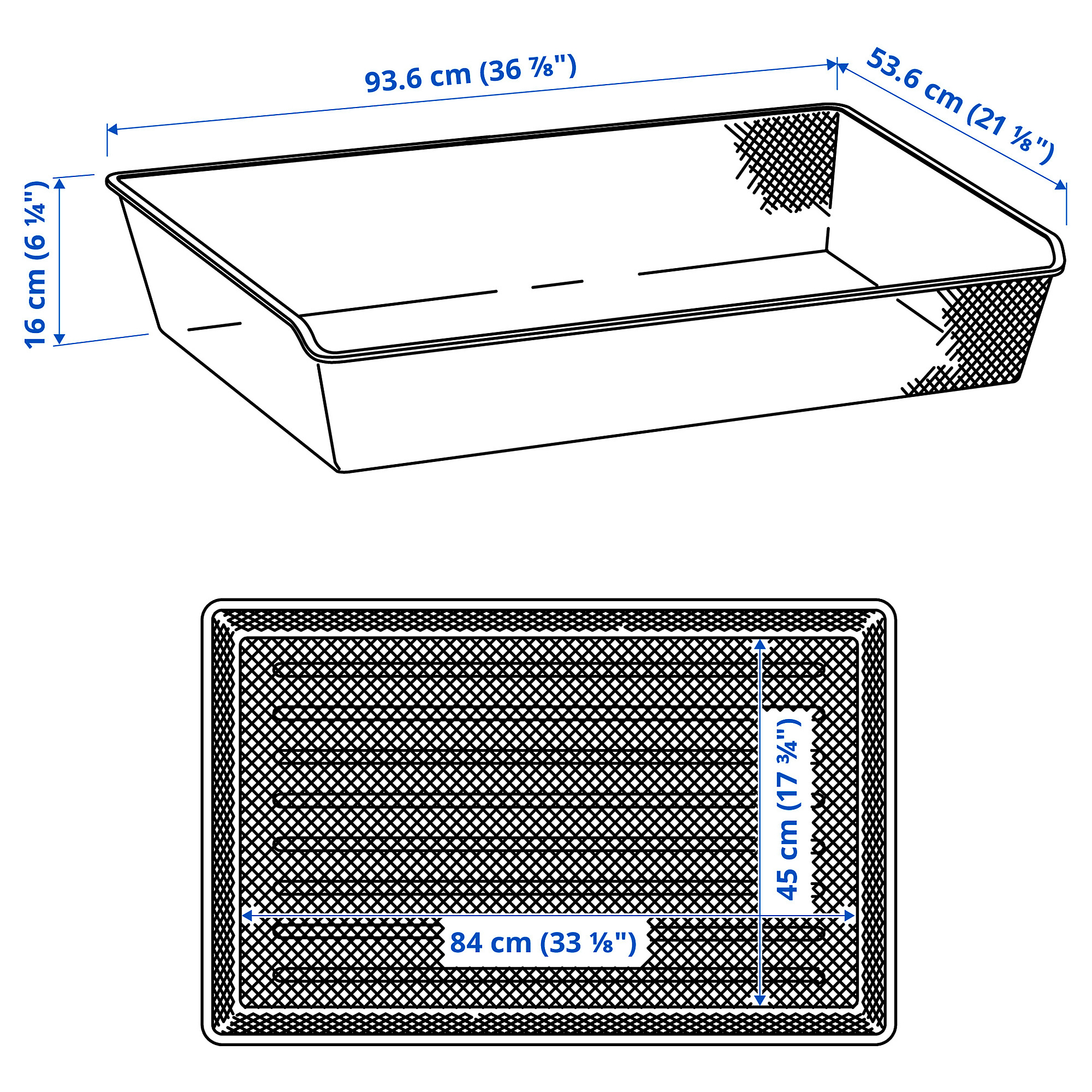 KOMPLEMENT mesh basket