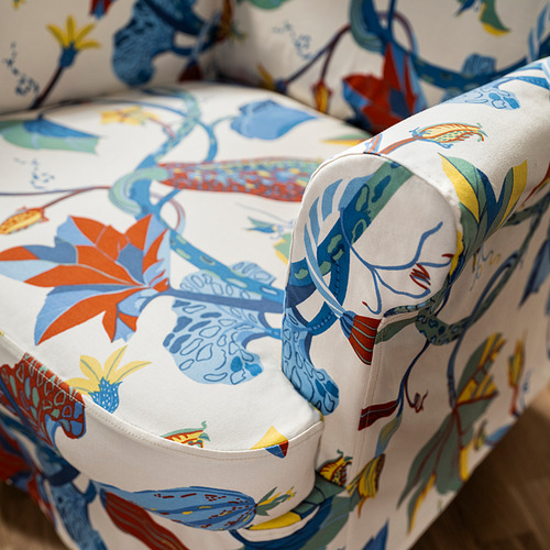 STRANDMON slipcover for wing chair