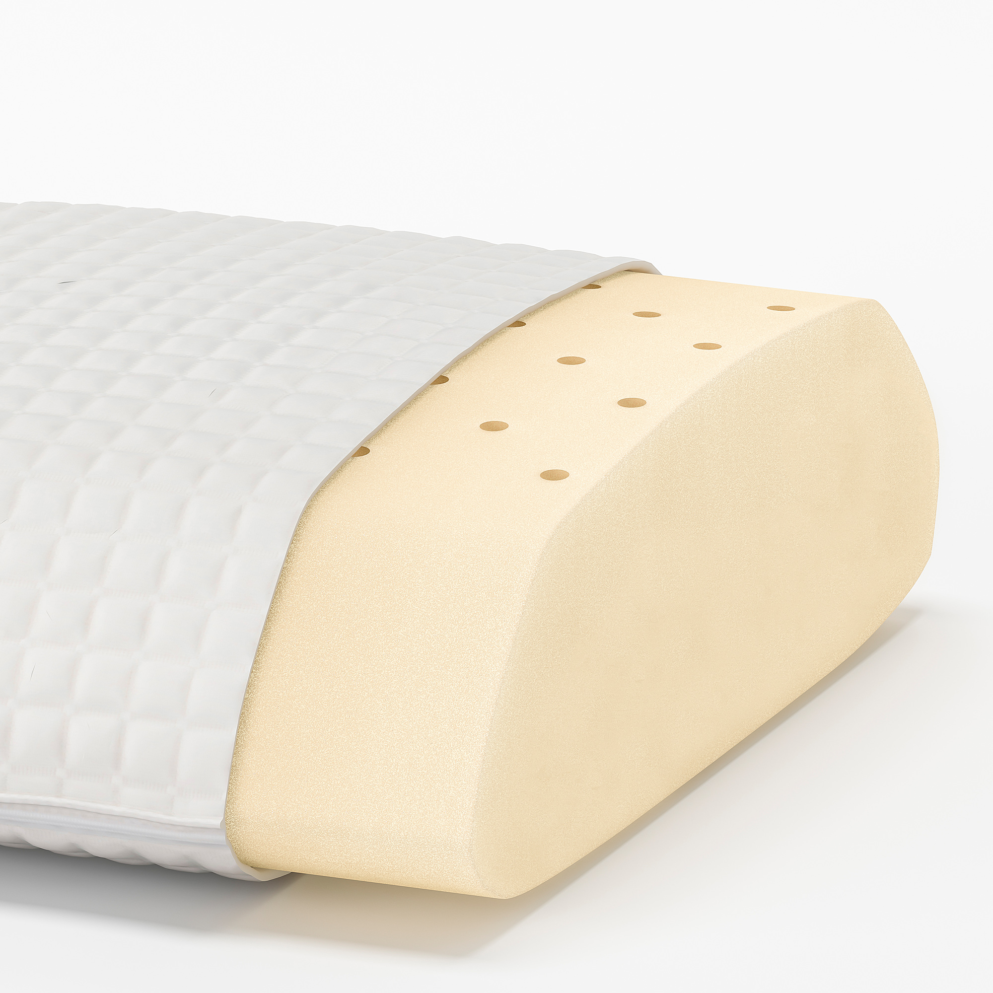 MJÖLKKLOCKA ergonomic pillow, side/back sleeper