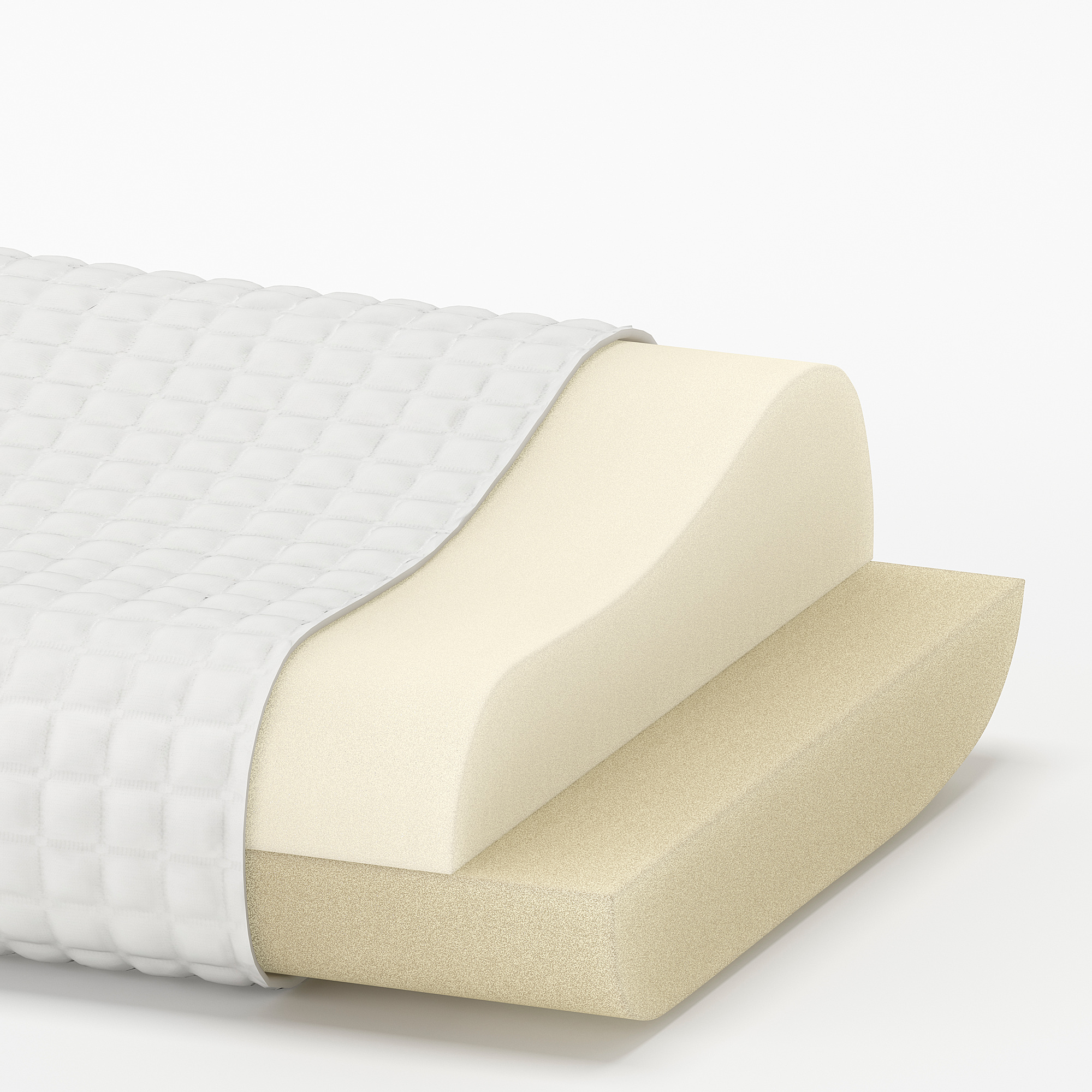 ROSENSKÄRM ergonomic pillow, side/back sleeper