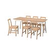 PINNTORP/PINNTORP table and 6 chairs