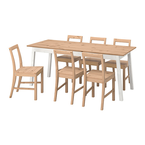 PINNTORP/PINNTORP table and 6 chairs