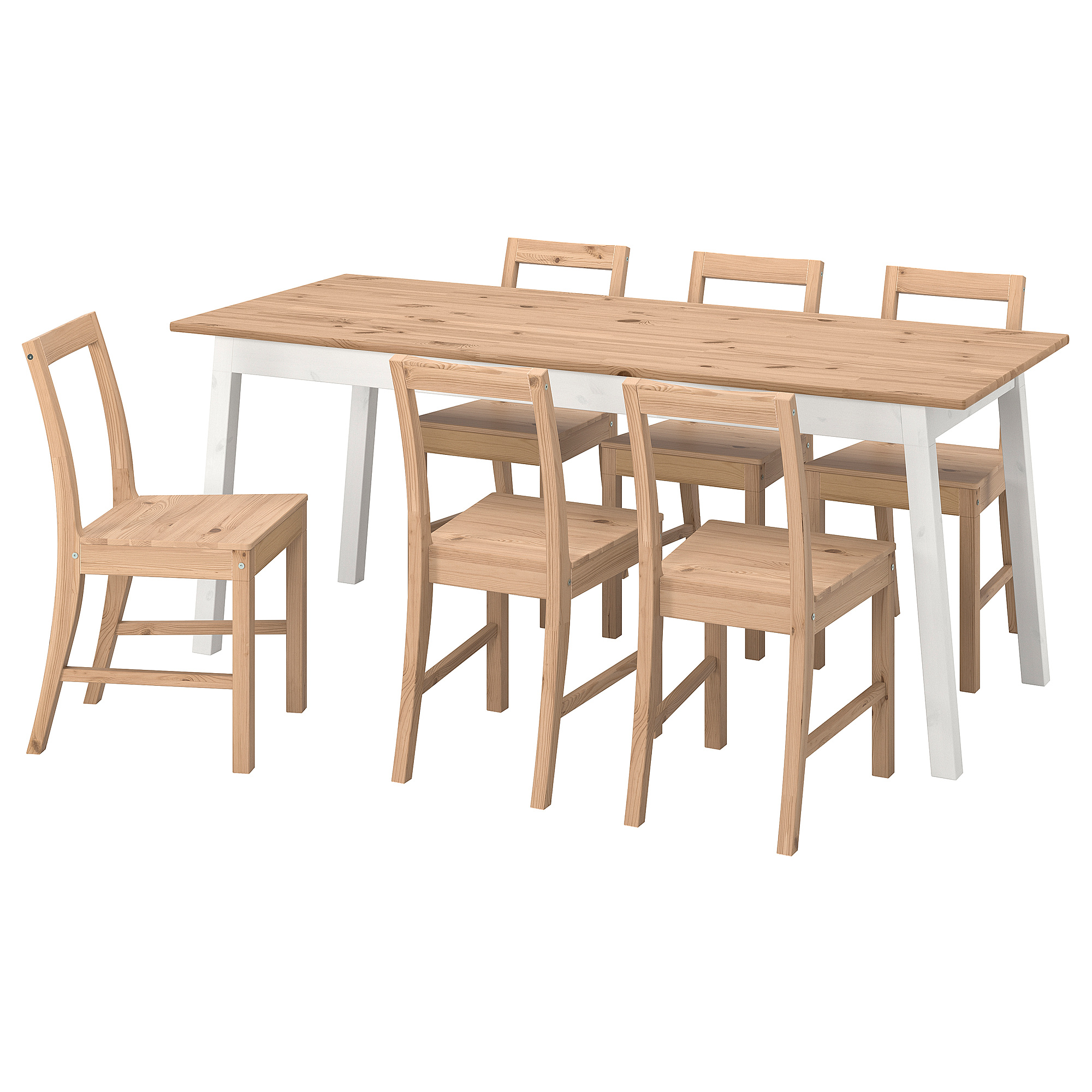 PINNTORP/PINNTORP table and 6 chairs