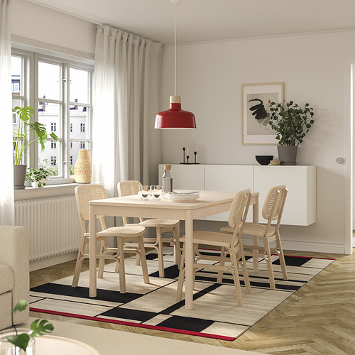 RÖNNINGE/VOXLÖV table and 4 chairs