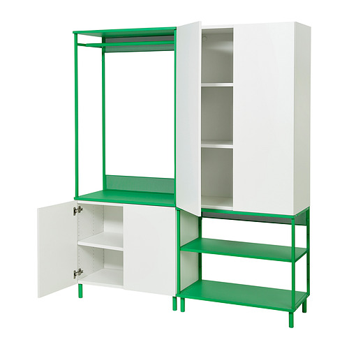 PLATSA wardrobe with 4 doors
