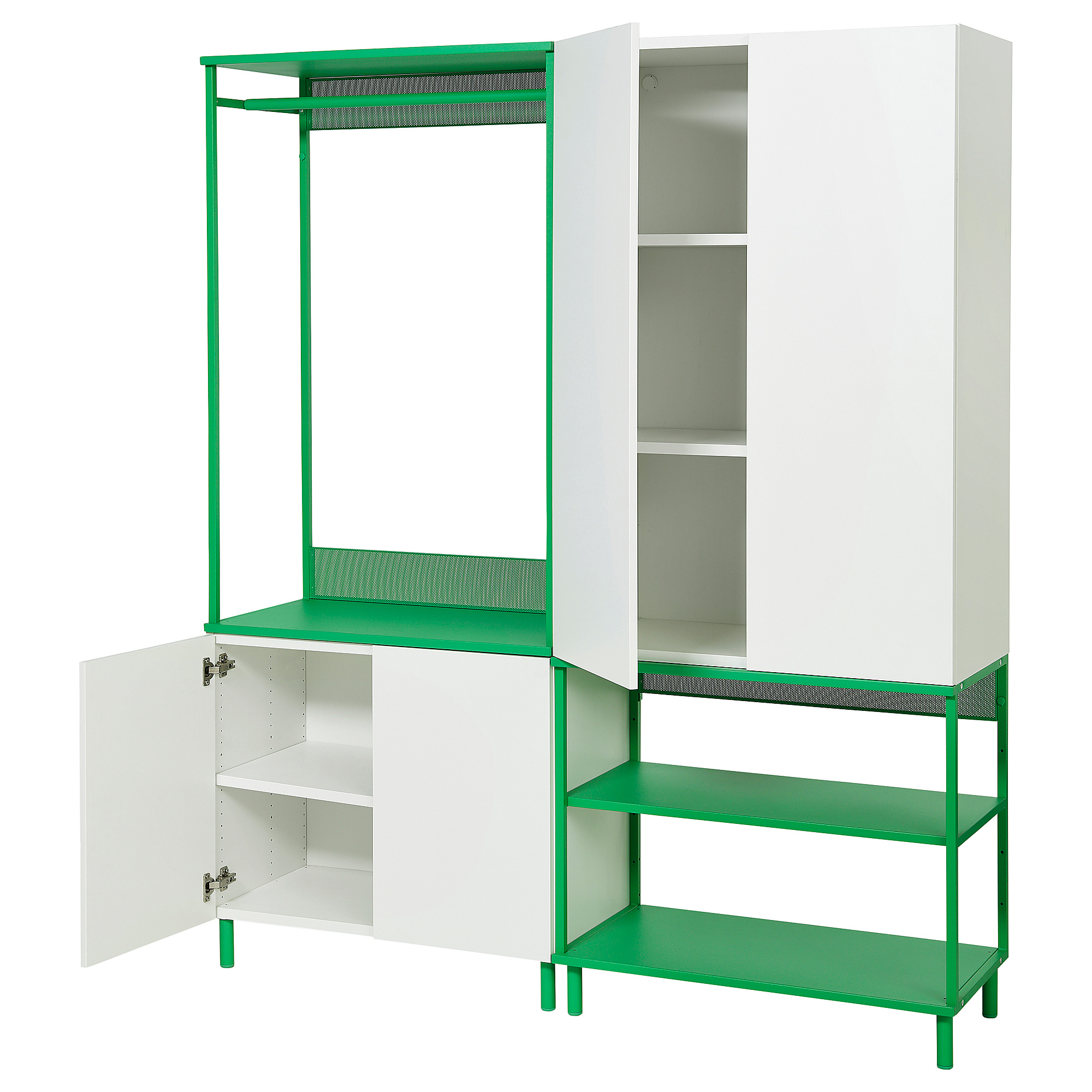 PLATSA wardrobe with 4 doors