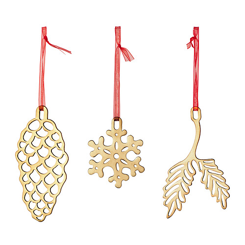 VINTERFINT tree ornament set of 3