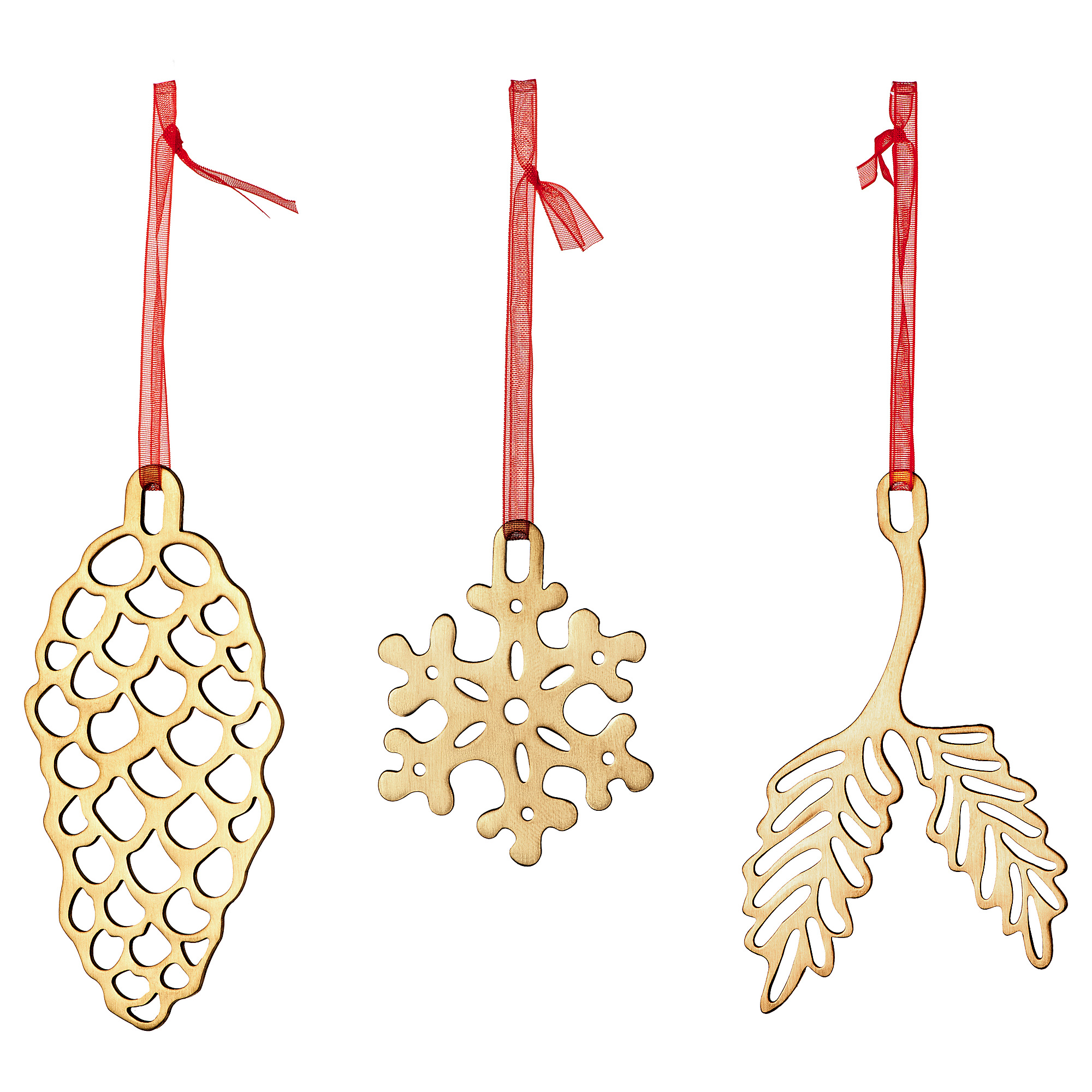 VINTERFINT tree ornament set of 3
