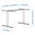 TROTTEN - underframe sit/stand f table top, white | IKEA Taiwan Online - PE840599_S1
