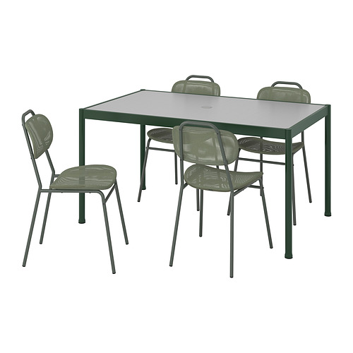 SEGERÖN/ENSHOLM table and 4 chairs