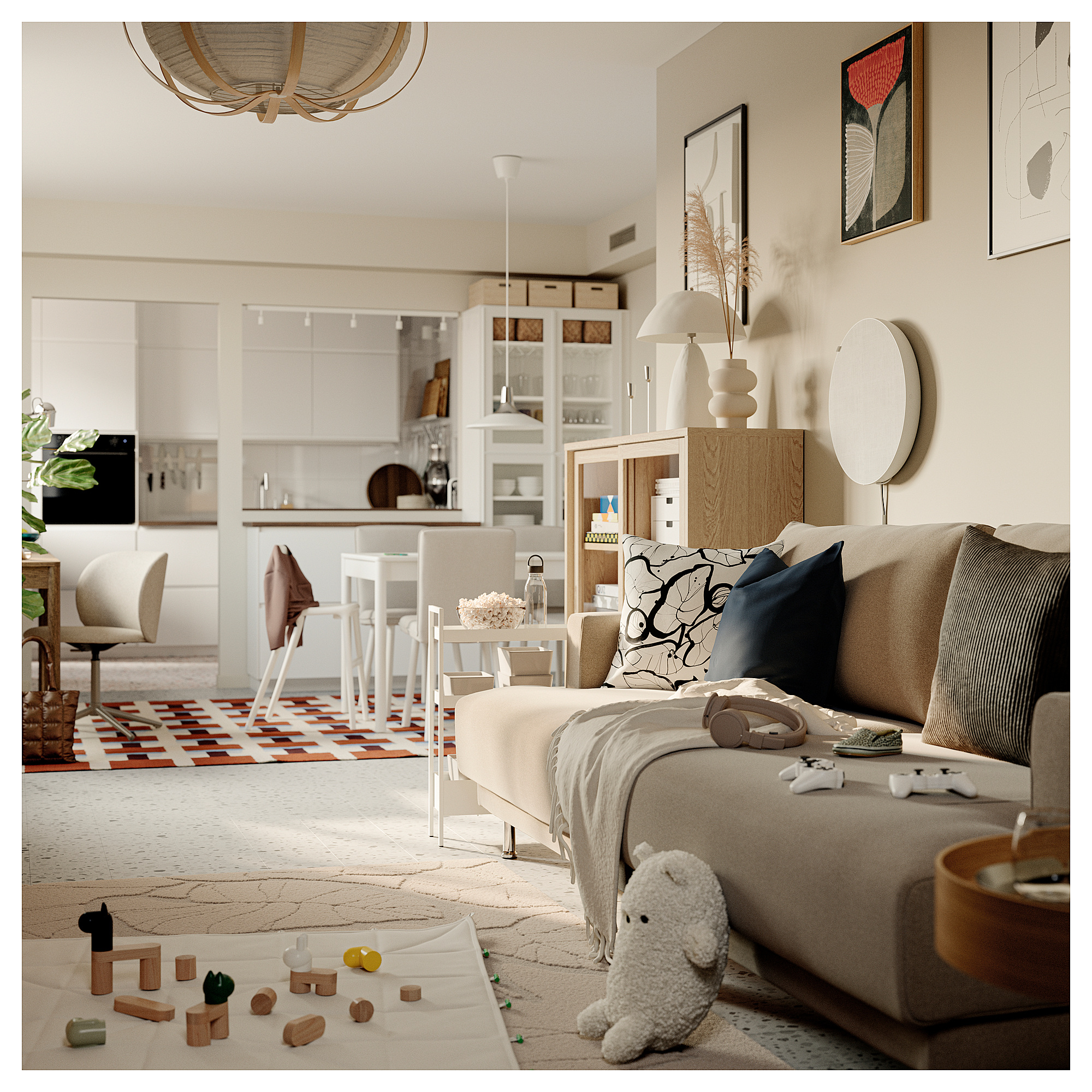 UPPÅKRA 三人座沙發