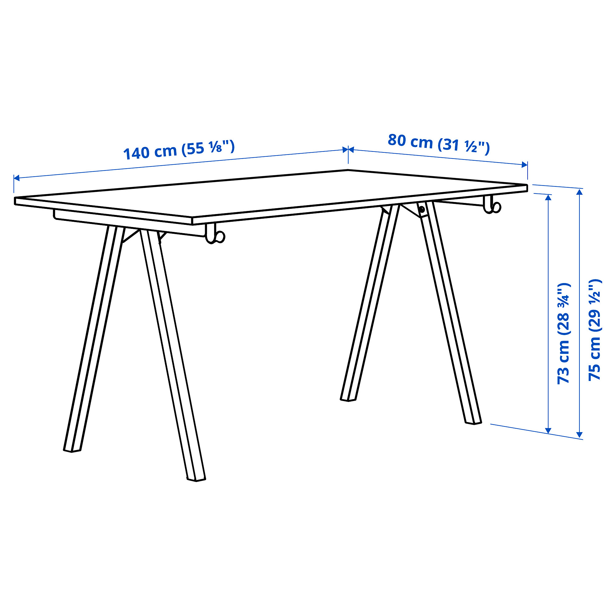 TROTTEN desk