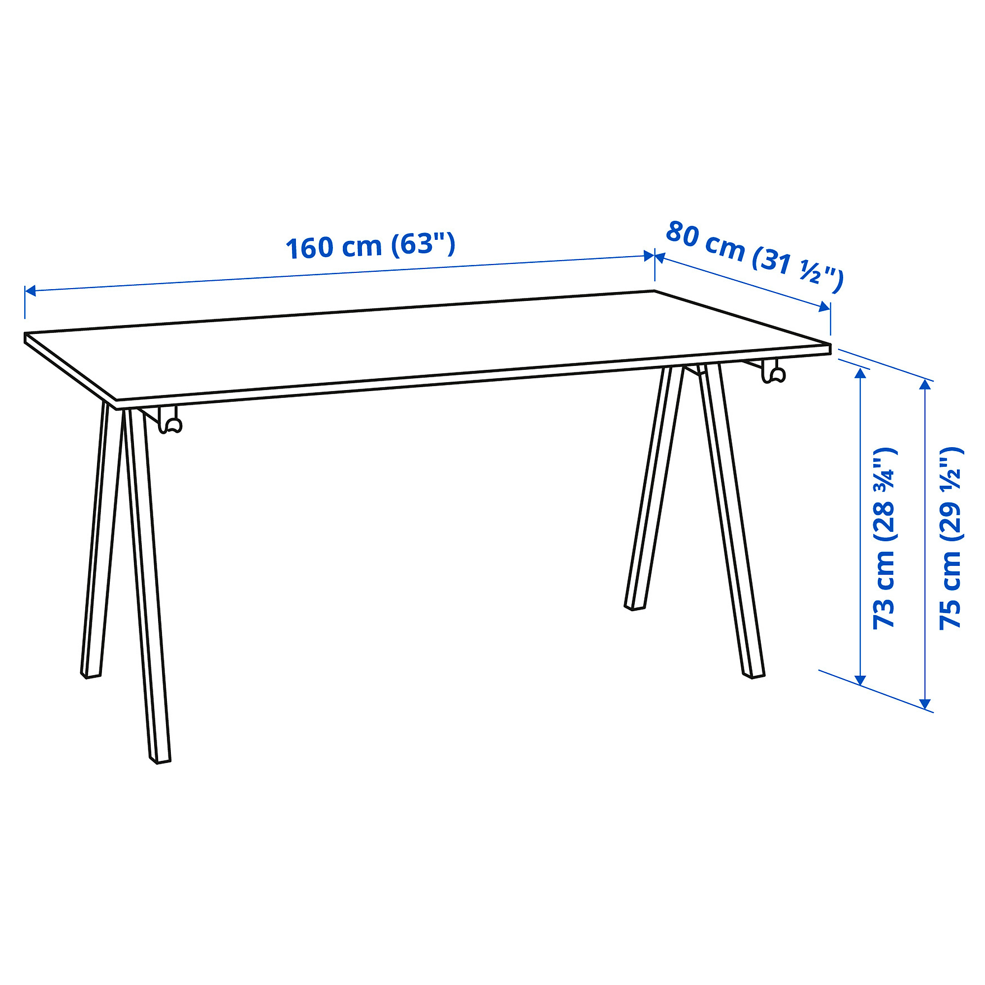 TROTTEN desk