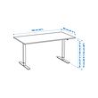 TROTTEN desk sit/stand