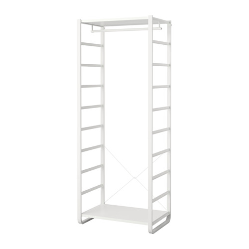 ELVARLI - wardrobe combination, white, 84x55x216 cm | IKEA Taiwan Online - PE592438_S4