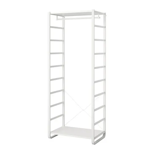 ELVARLI - 衣櫃/衣櫥組合, 白色, 84x55x216 公分 | IKEA 線上購物 - PE592438_S4