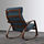 POÄNG - 搖椅, 棕色/Hillared 深藍色 | IKEA 線上購物 - PE629345_S1