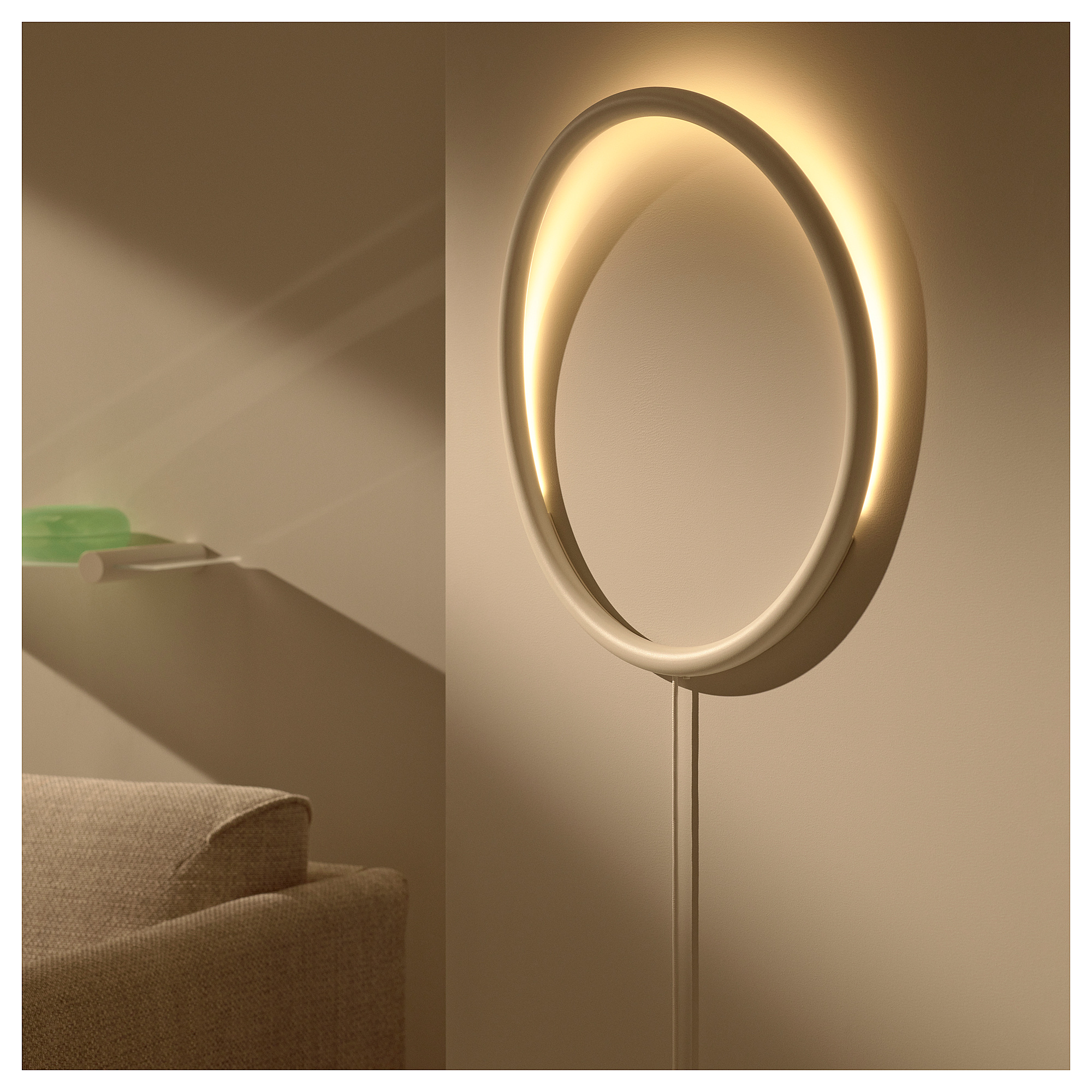 VARMBLIXT LED wall lamp