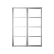 PAX - pair of sliding door frames w rail, aluminium | IKEA Taiwan Online - PE300507_S2 