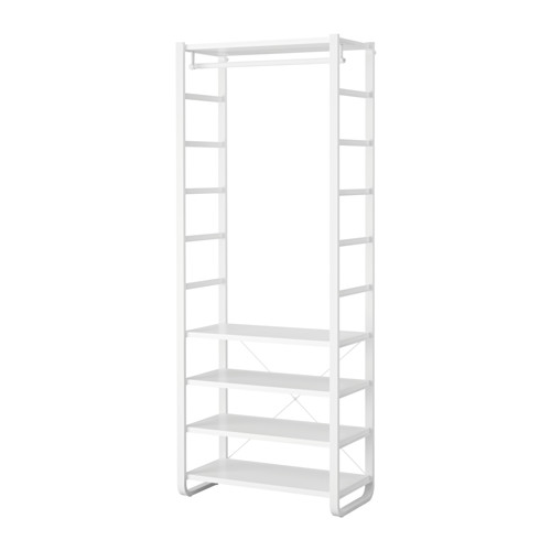 ELVARLI - wardrobe combination, white, 84x40x216 cm | IKEA Taiwan Online - PE592444_S4