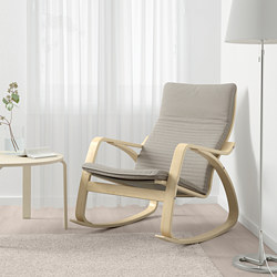 POÄNG - 搖椅, 實木貼皮, 樺木/Knisa 黑色 | IKEA 線上購物 - PE667209_S3