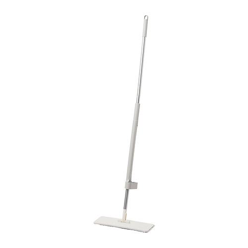 PEPPRIG - squeeze-clean flat mop, grey, 12x37 cm | IKEA Taiwan Online - PE919365_S4
